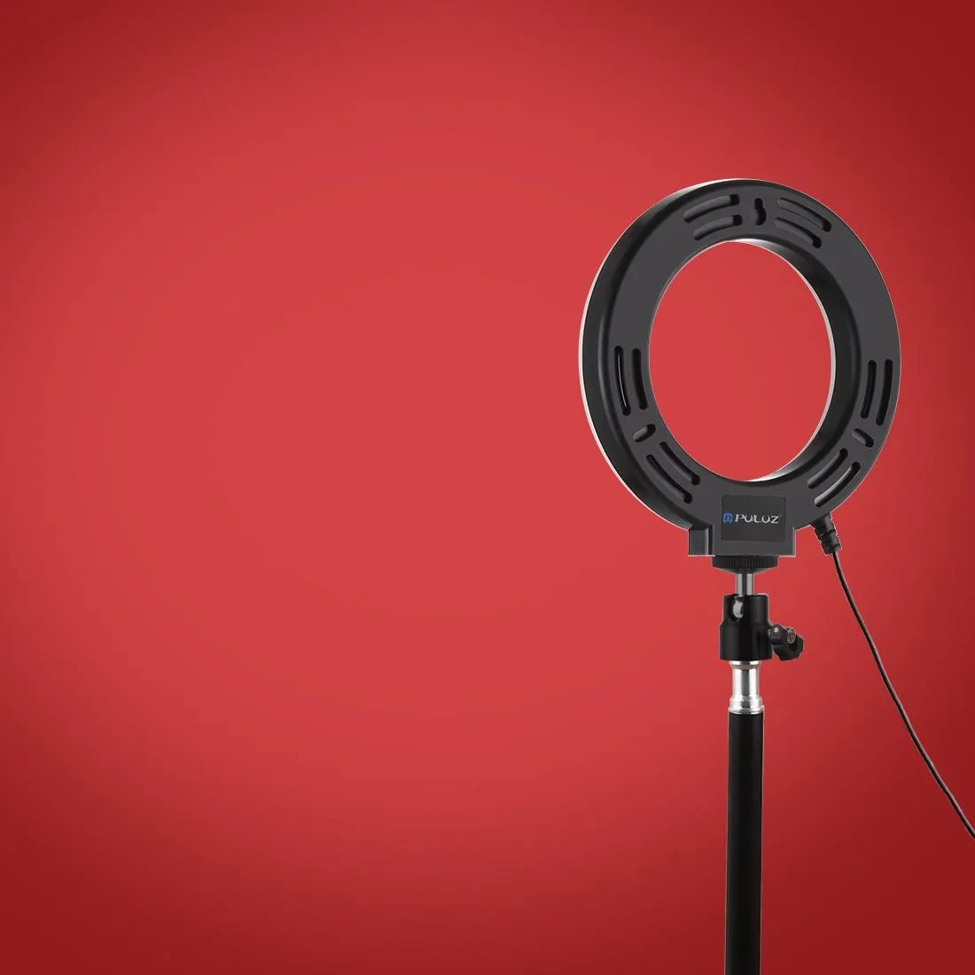 10 Mode Usb Led Ring Light with Tripod and Ball Head - 6.2 Inch Diameter