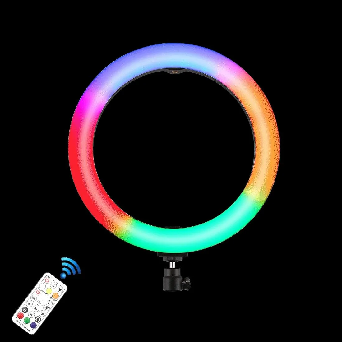 10.2 Curved Led Ring Light with Dual-colour Temperature Remote and Tripod