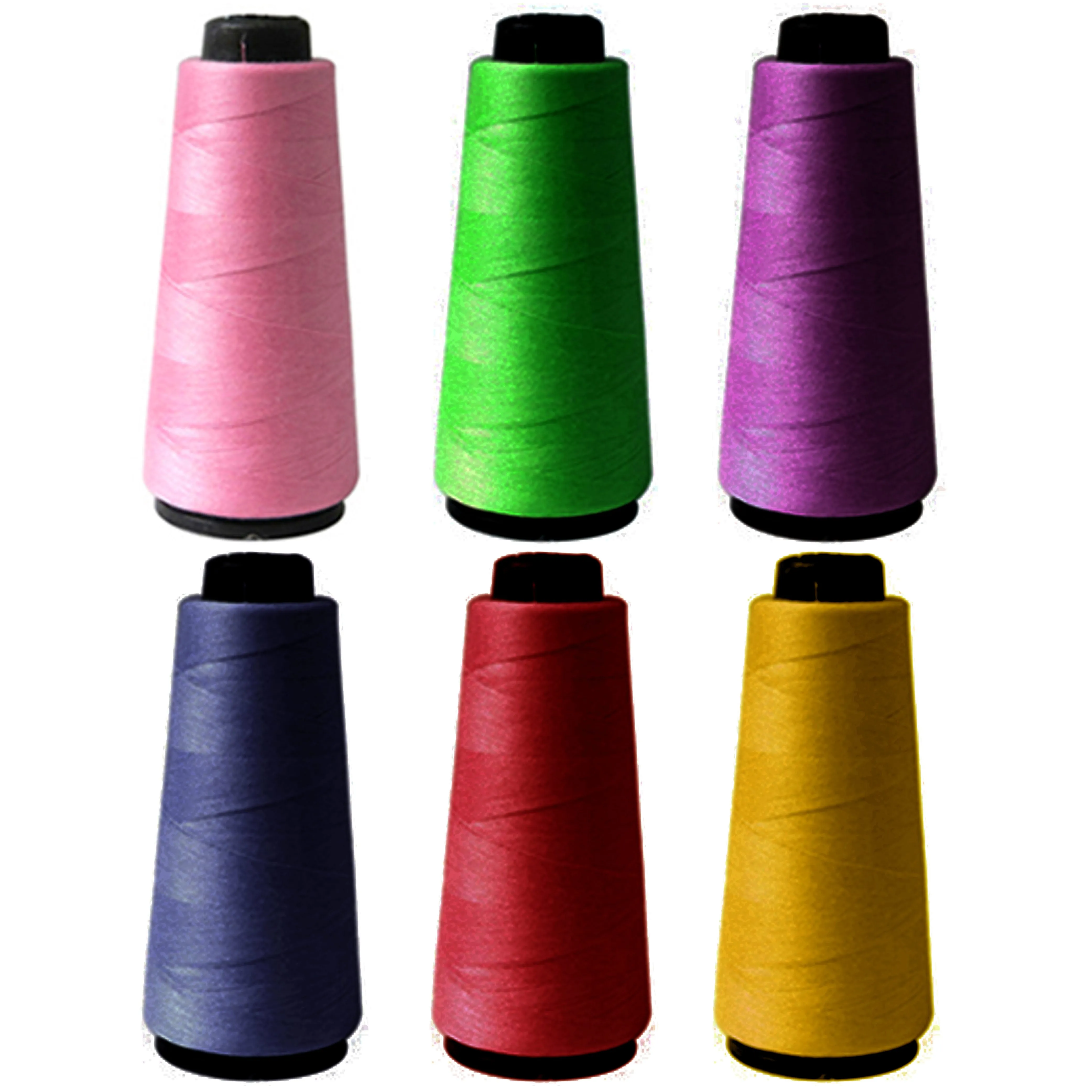 4 Spools Bright Colors Sewing Thread 1000 Meters 3280 Feet Sew Fabric Upholstery