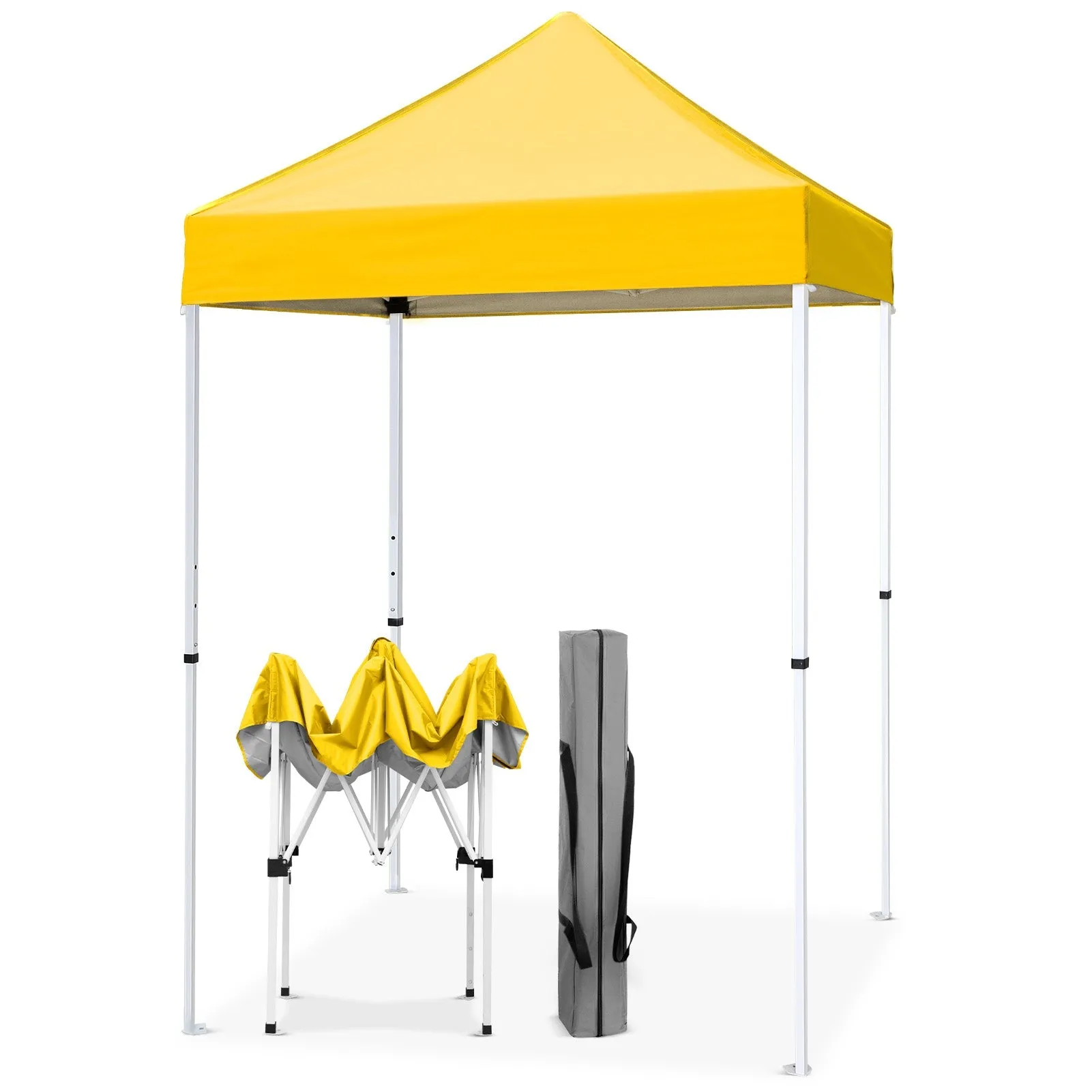 5x5 Pop Up Canopy Tent Instant Straight Leg  Outdoor Canopy Easy Set-up