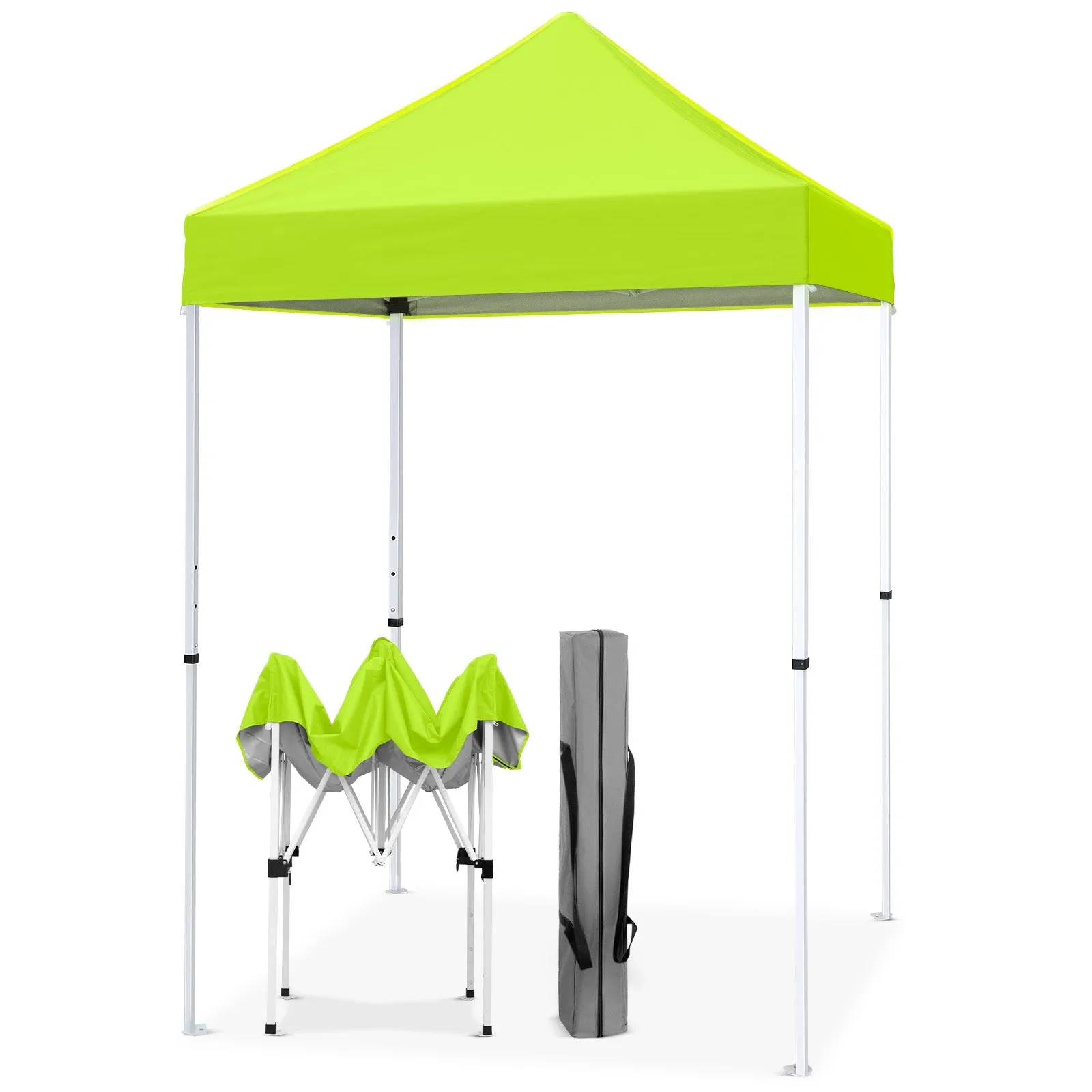 5x5 Pop Up Canopy Tent Instant Straight Leg  Outdoor Canopy Easy Set-up