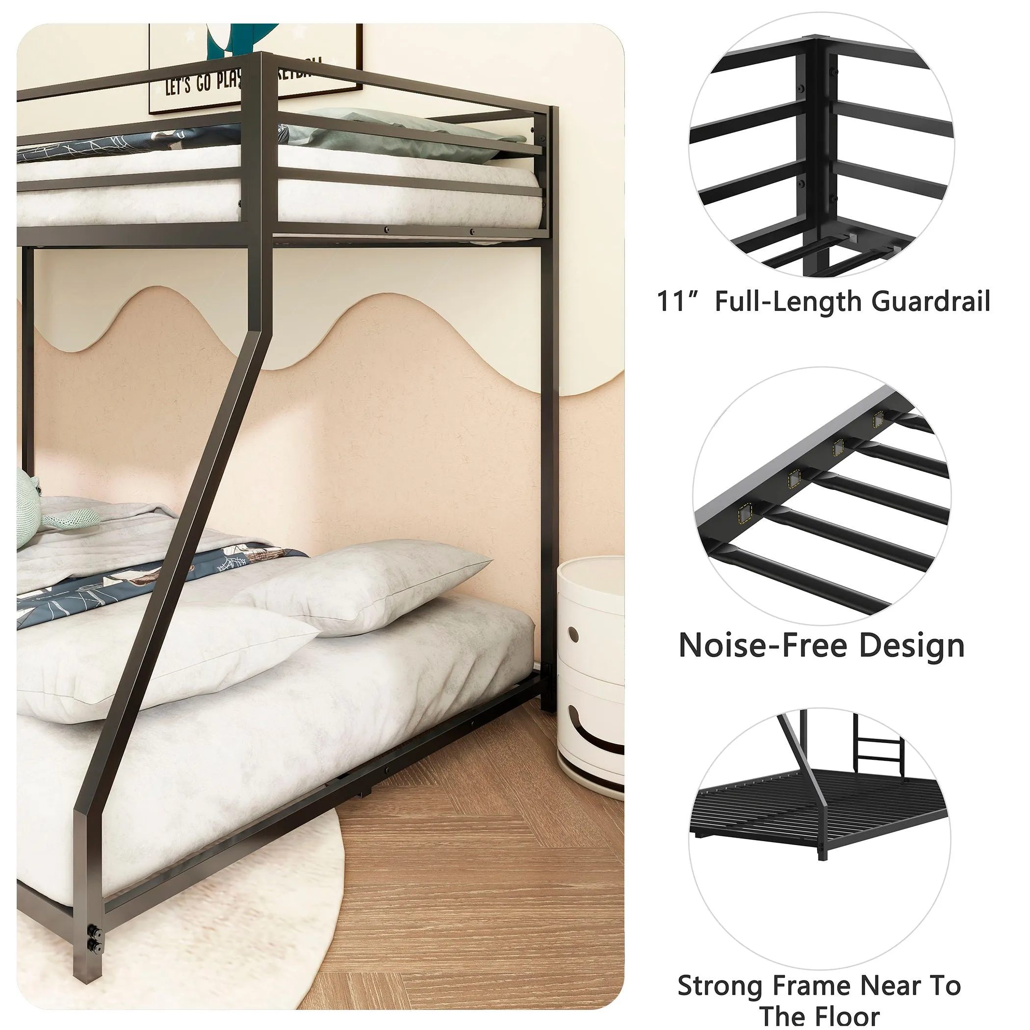 Adam - Metal Bunk Bed by Couch.com