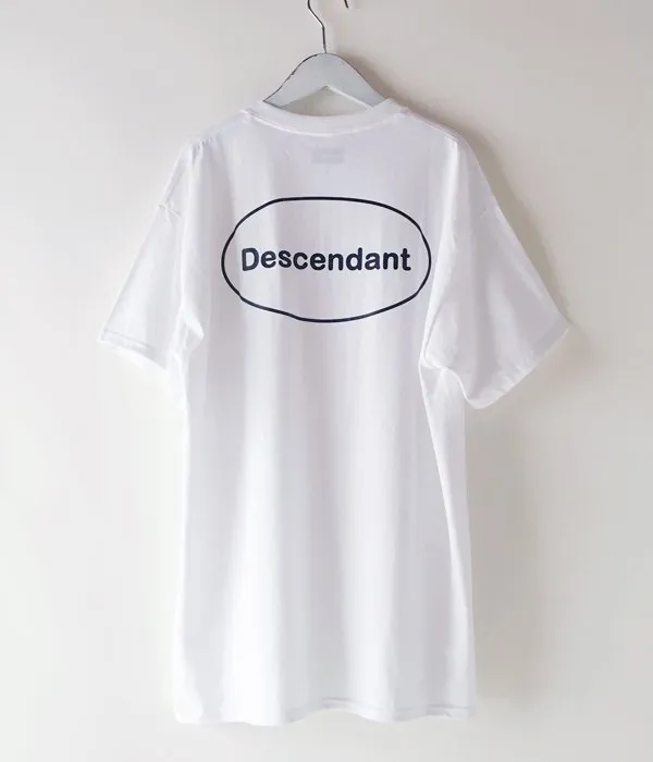DESCENDANT/OVAL CREW NECK SS (WHITE)