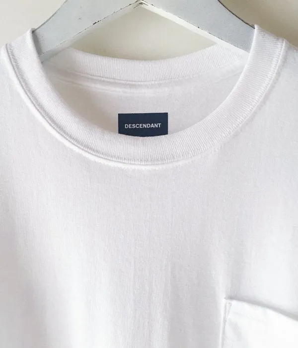 DESCENDANT/OVAL CREW NECK SS (WHITE)