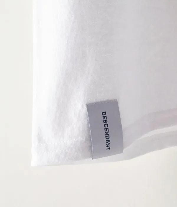 DESCENDANT/OVAL CREW NECK SS (WHITE)