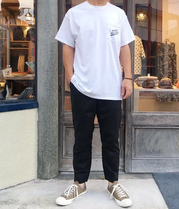 DESCENDANT/OVAL CREW NECK SS (WHITE)