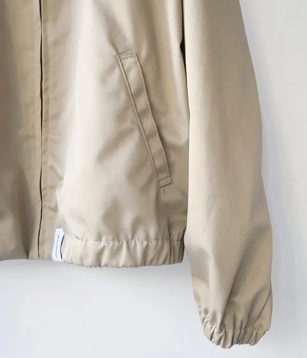 DESCENDANT/TEE TWILL JACKET (BEIGE)