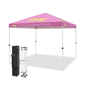 EAGLE PEAK E100 Steel Square Leg Commercial Custom Canopy Tent 10x10 - CLICK TO CONFIGURE - Package Prices Start at $499.00