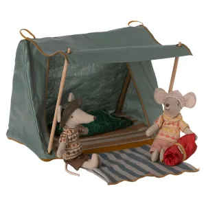 Maileg Happy Camper Tent - Mouse