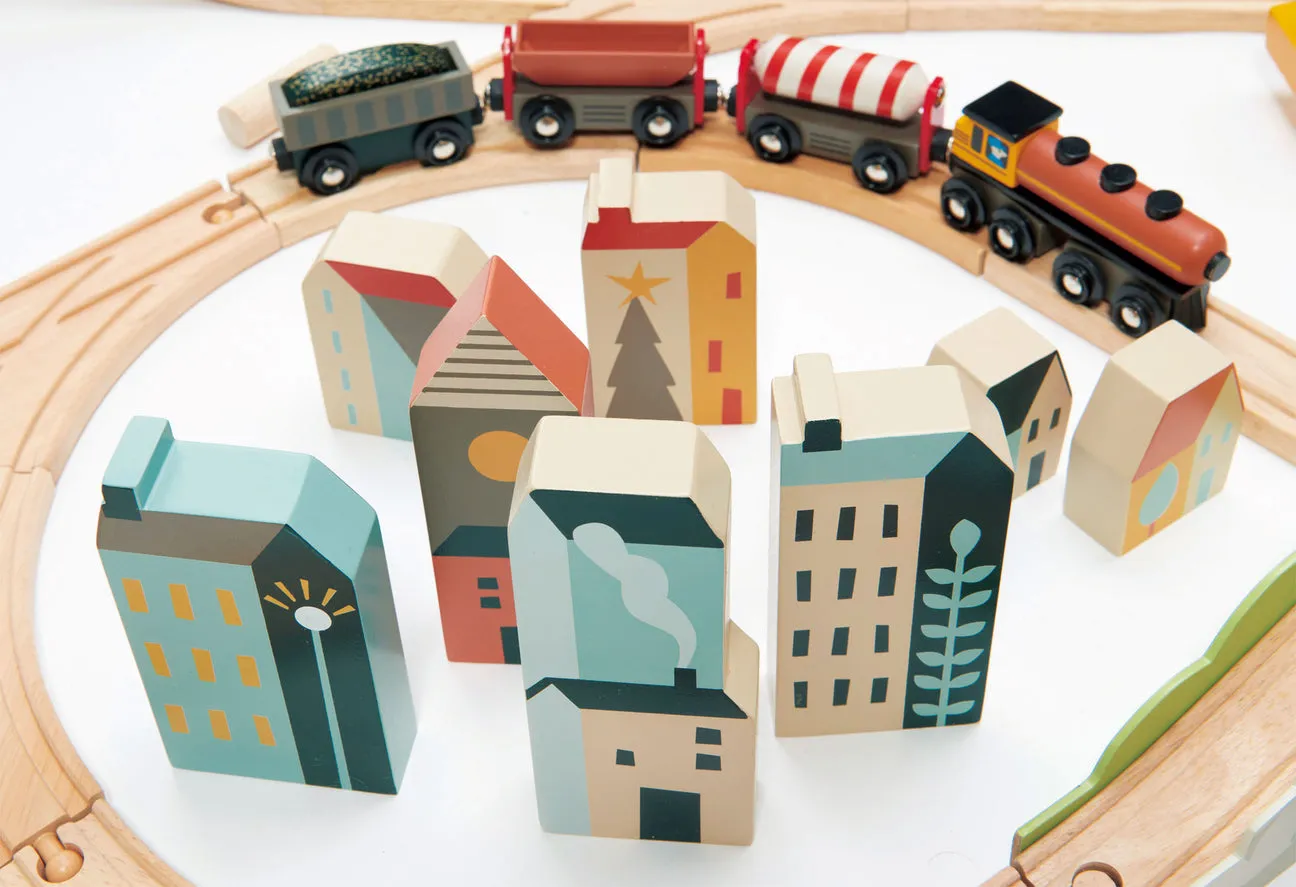 Mountain View Train Set by Tender Leaf Toys