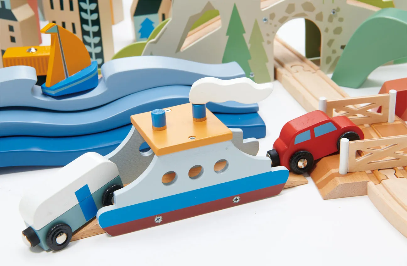 Mountain View Train Set by Tender Leaf Toys