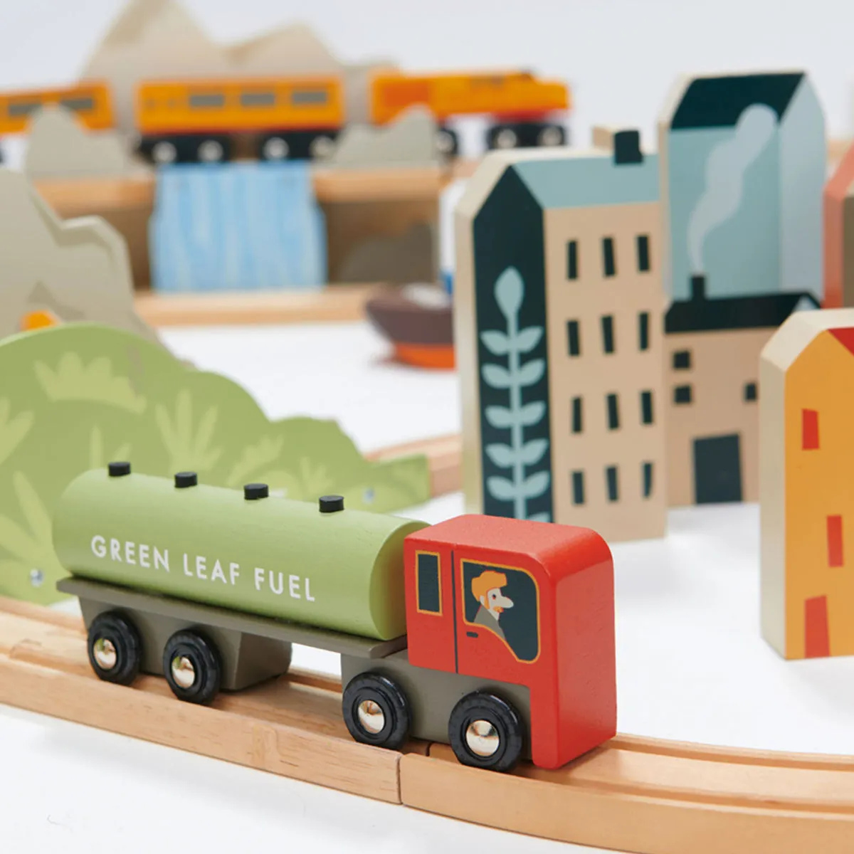 Mountain View Train Set by Tender Leaf Toys