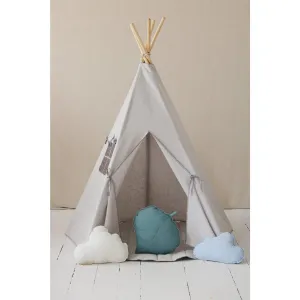 Pigeon Grey Linen Teepee Tent