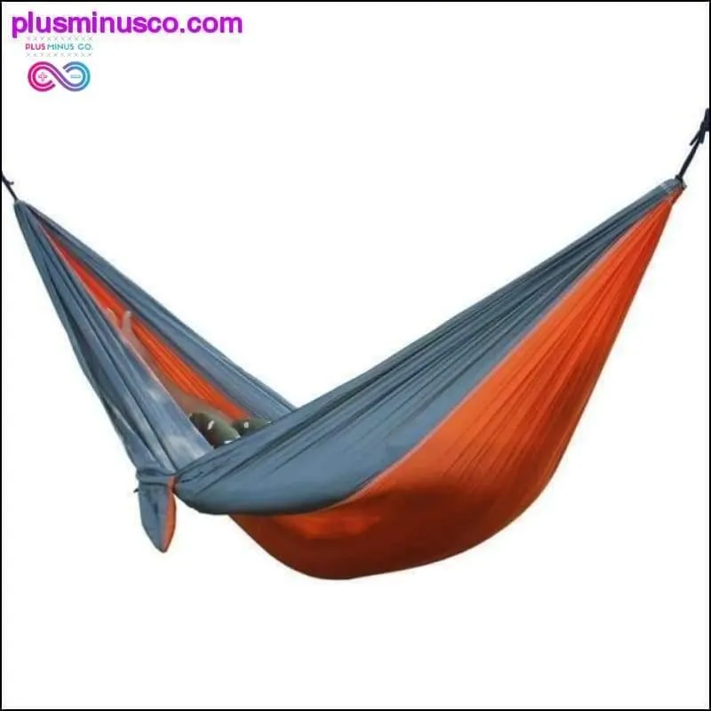 Portable Hammock Double Person Camping Survival Garden Swing