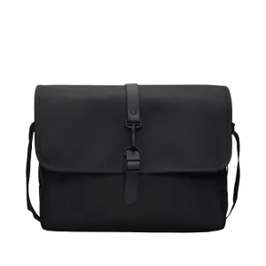 Rains Messenger Bag W3 in Black