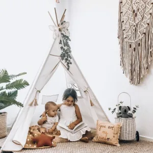 Teepee Tent - Golden Star (Leatherette)